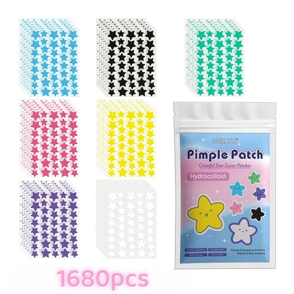Star Hydrocolloid Pimple Patches